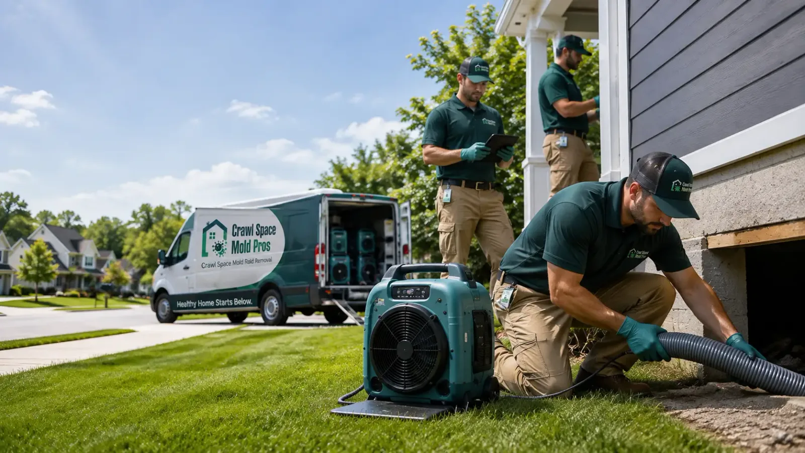 Crawl Space Mold Removal in Lovilia, IA